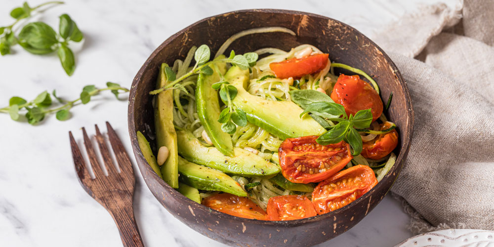 Zucchini Noodle Delight with Parma! added for that perfect taste sensation