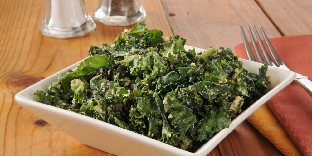 Scrumptious Kale Salad with parma! nutritional yeast 2g Complete Protein