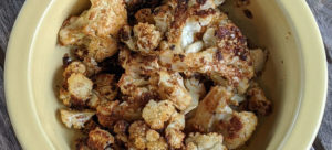 Easy and delicious roasted cauliflower with Better Than Bacon Parma! Yum