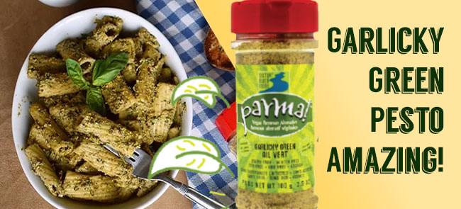 Quick and Delicious Garlicky Pesto Pasta