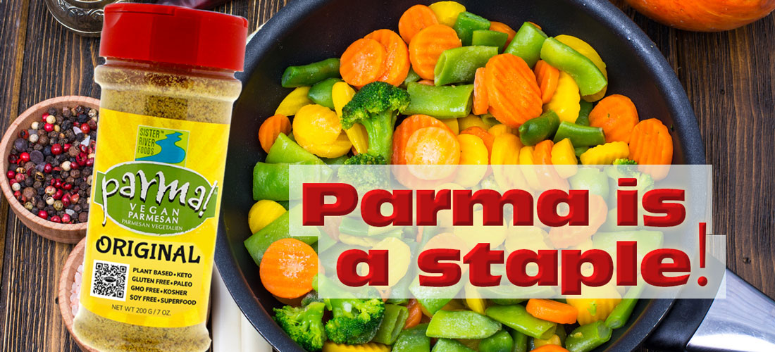 Parma! is a must-have vegan seasoning to have in your pantry