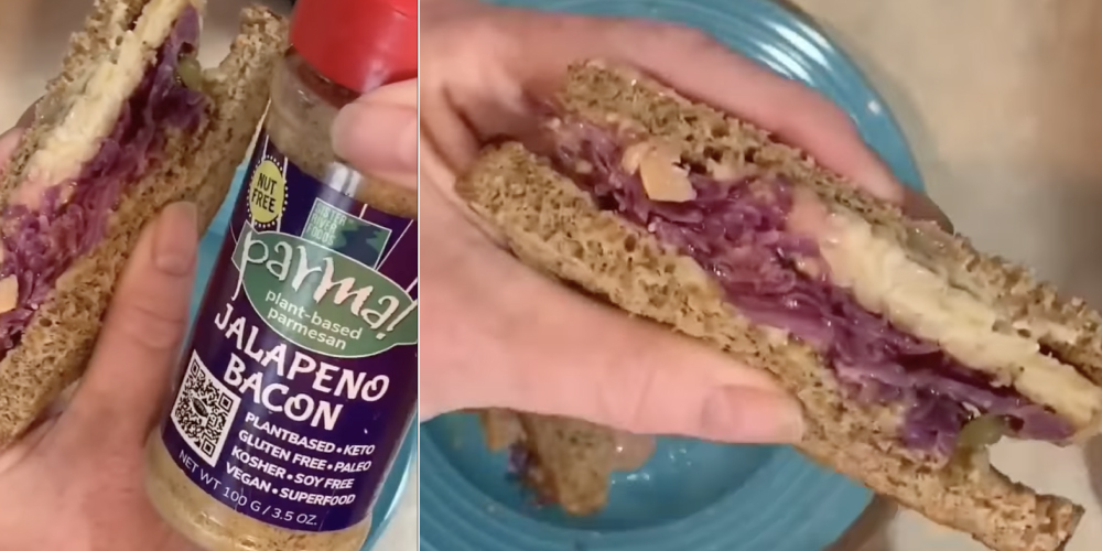 Plant-Based Reuben Sandwich - Vegan Parma! deliciousness for a good sandwish