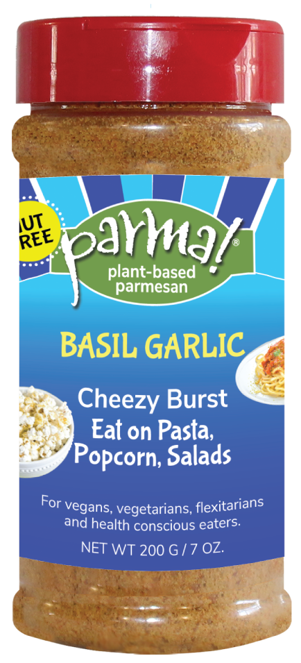 Basil Garlic Parma! Vegan Parm