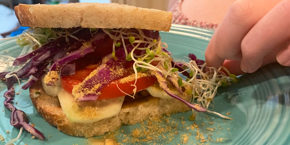 Amazing and Easy Tofu Sandwich Recipe - Could be your kids next favorite!