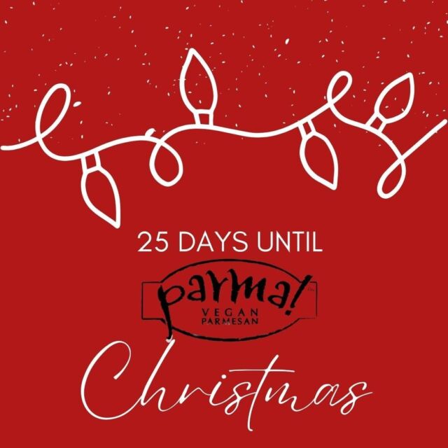 Countdown to the holidays! Be sure to order Parma! for your Christmas feast -- for your holiday parties and gift giving. Parma! makes a great party gift and stocking stuffer. 

Check out our website for recipe ideas at: www.EatParma.com. Tag us with your recipes and like us on Instagram.

#vegan #cheezyburst #popofflavor #goodkarma #guiltfree #awardwinning #plantbasedprotein #likecheese #pantrystaples #recipes #healthy #greattaste #woman owned